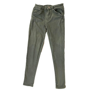 American Eagle Outfitters Jeans Womens 4 Olive Next Level Stretch Skinny Jegging